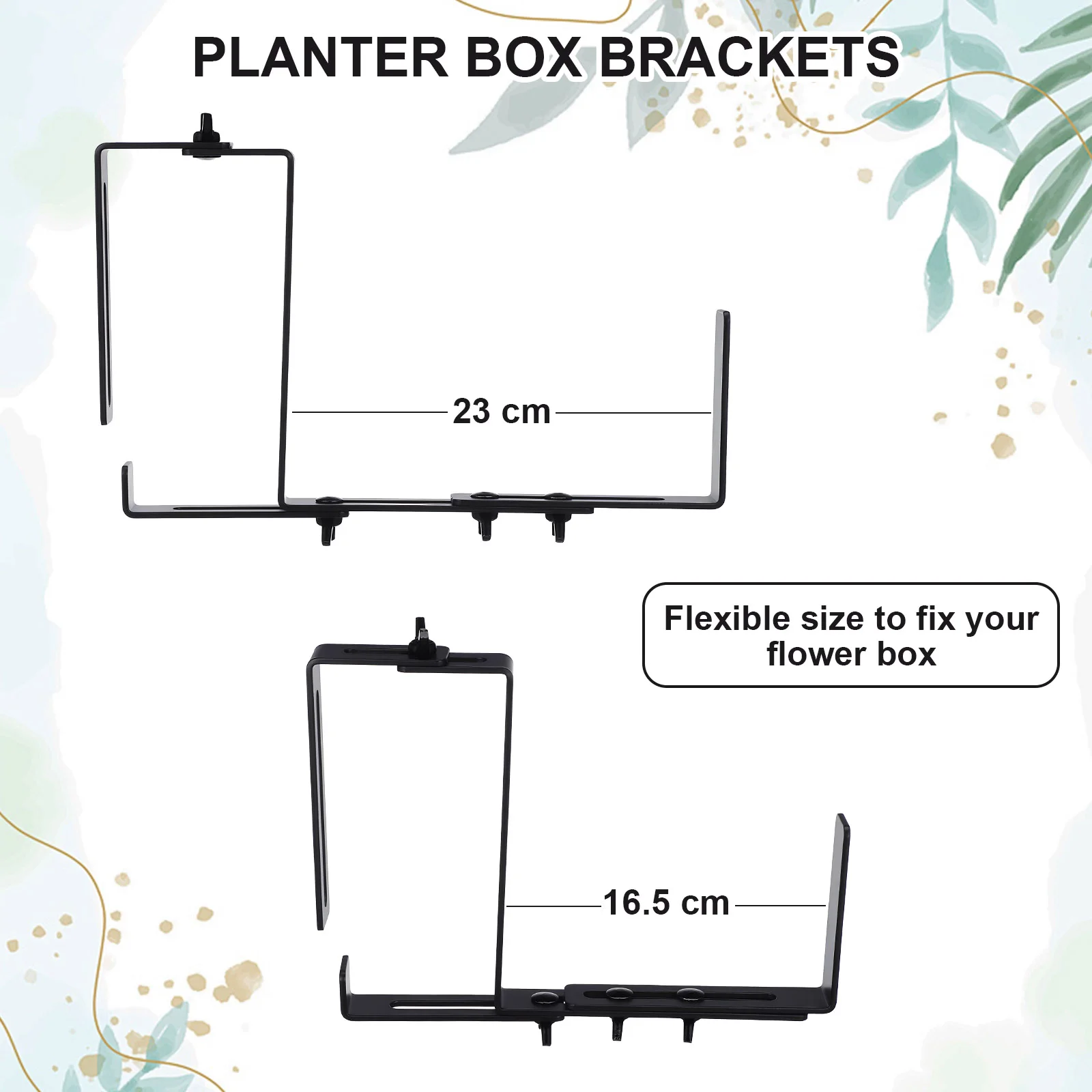 Вешалка для суккулентов держатель ограждения из кованого металла балкона