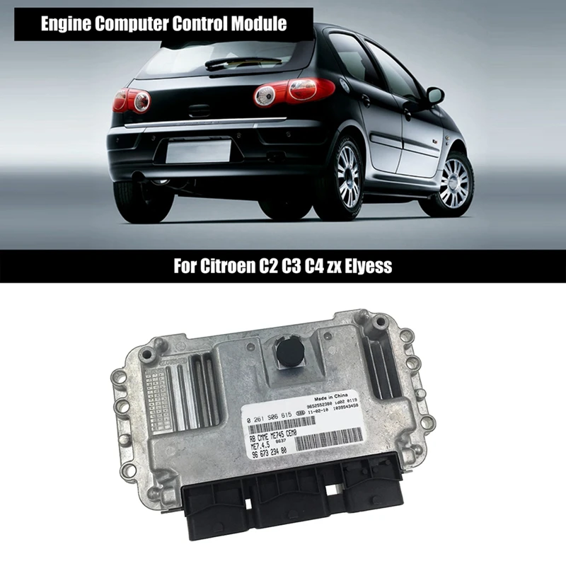 

9667323480 модуль управления двигателем автомобиля для Peugeot 301 206 207 307 308 C2 C3 C4 Zx Elyess ECU