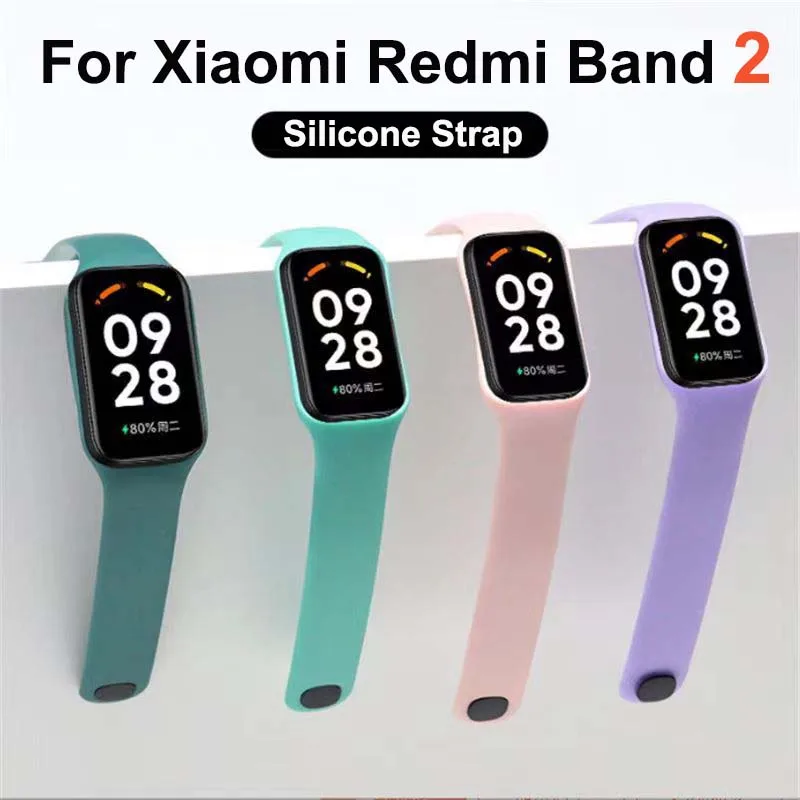 

Silicone WatchBand for Xiaomi Redmi Watch2 Lite Fashion SmartWatch Strap WristBand Watchstrap Bracelet for Redmi Watch Belt Band