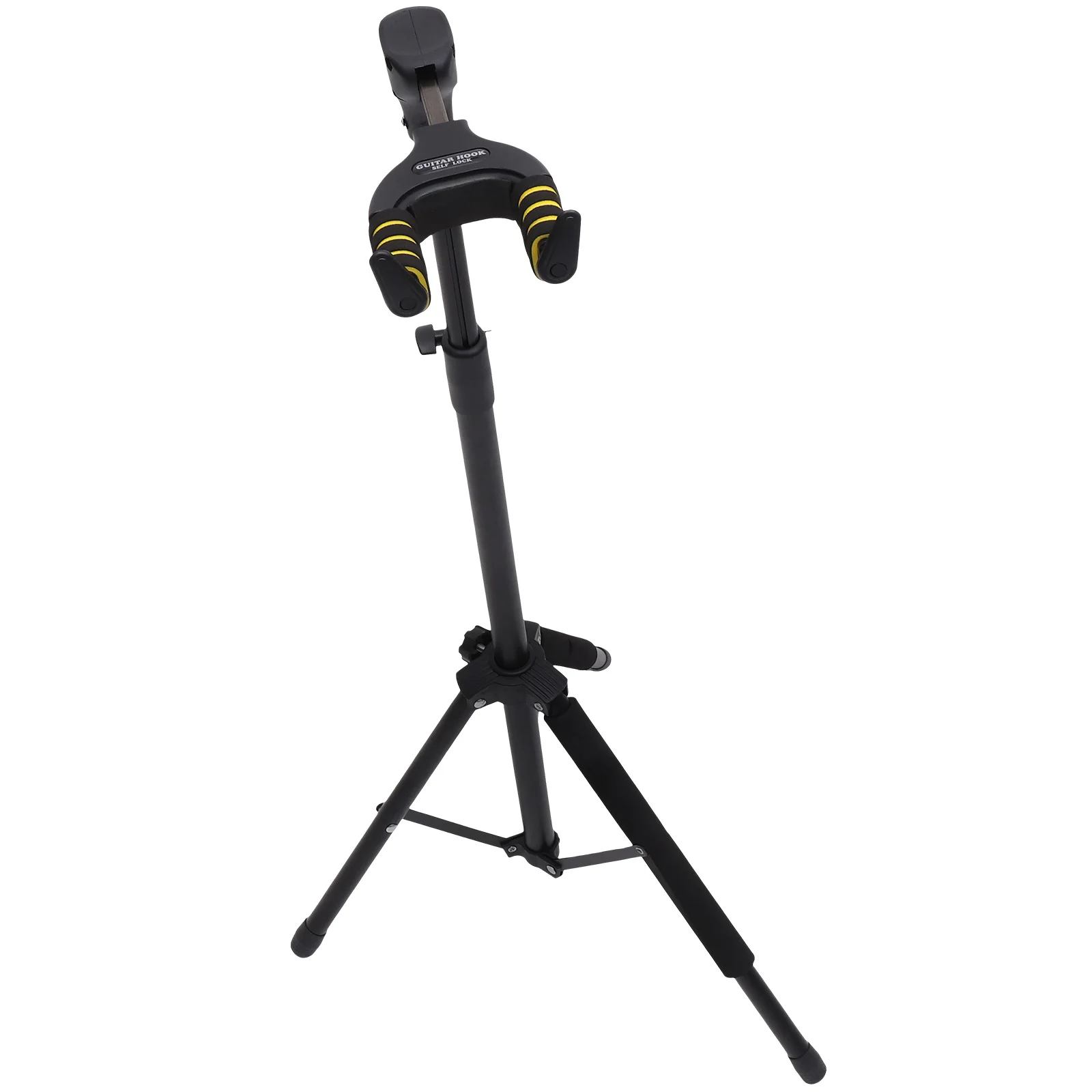 

1Pc Violin Stand Telescopic Folding Support Gravity Automatic Lock Rack Tripod Music Instrument Hanger for Violin (Black)