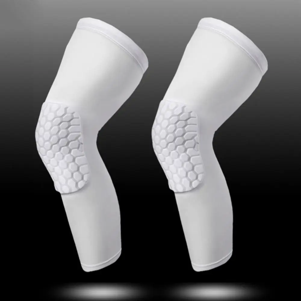 

Breathable Sports 1Pc Football Basketball Knee Pad Honeycomb Leg Brace Support