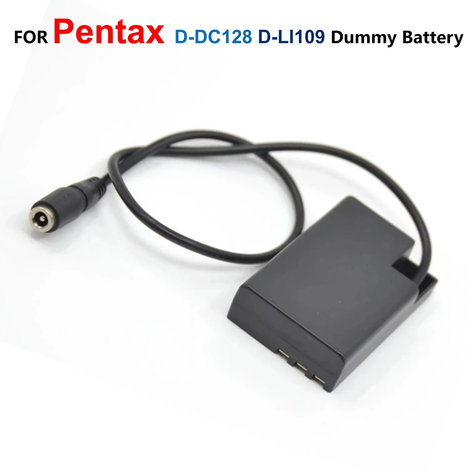 

DC128 D-DC128 K-AC128 DC Coupler Fit Power Adapter Charger D-LI109 DLI109 Dummy Battery For Pentax K-R K-2 K-30 K-50 Cameras