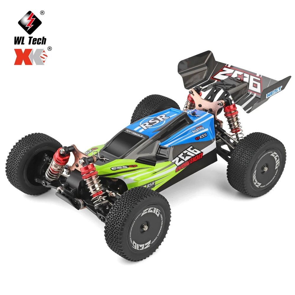 

RC Car WLtoys 144001 2.4G Racing 60KM/H 4WD Electric High Speed Car Off-Road Drift Remote Control Toys For Children