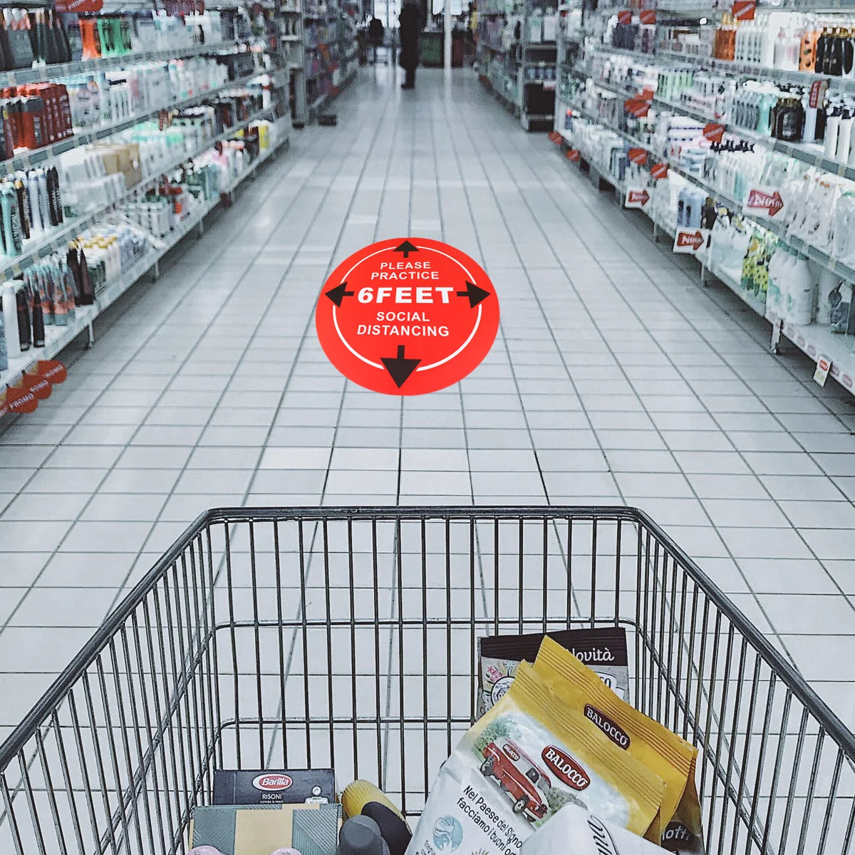 4 шт. наклейка сохраняющая расстояние школьные напольные наклейки