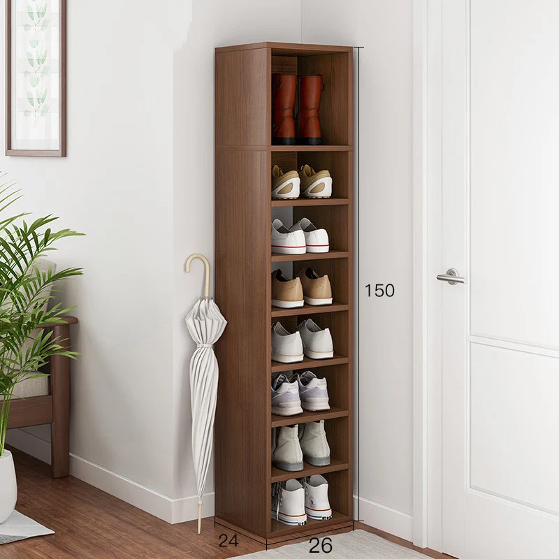 

Современный шкаф для обуви, деревянный шкаф-органайзер для обуви, мебель для дома, экономия места