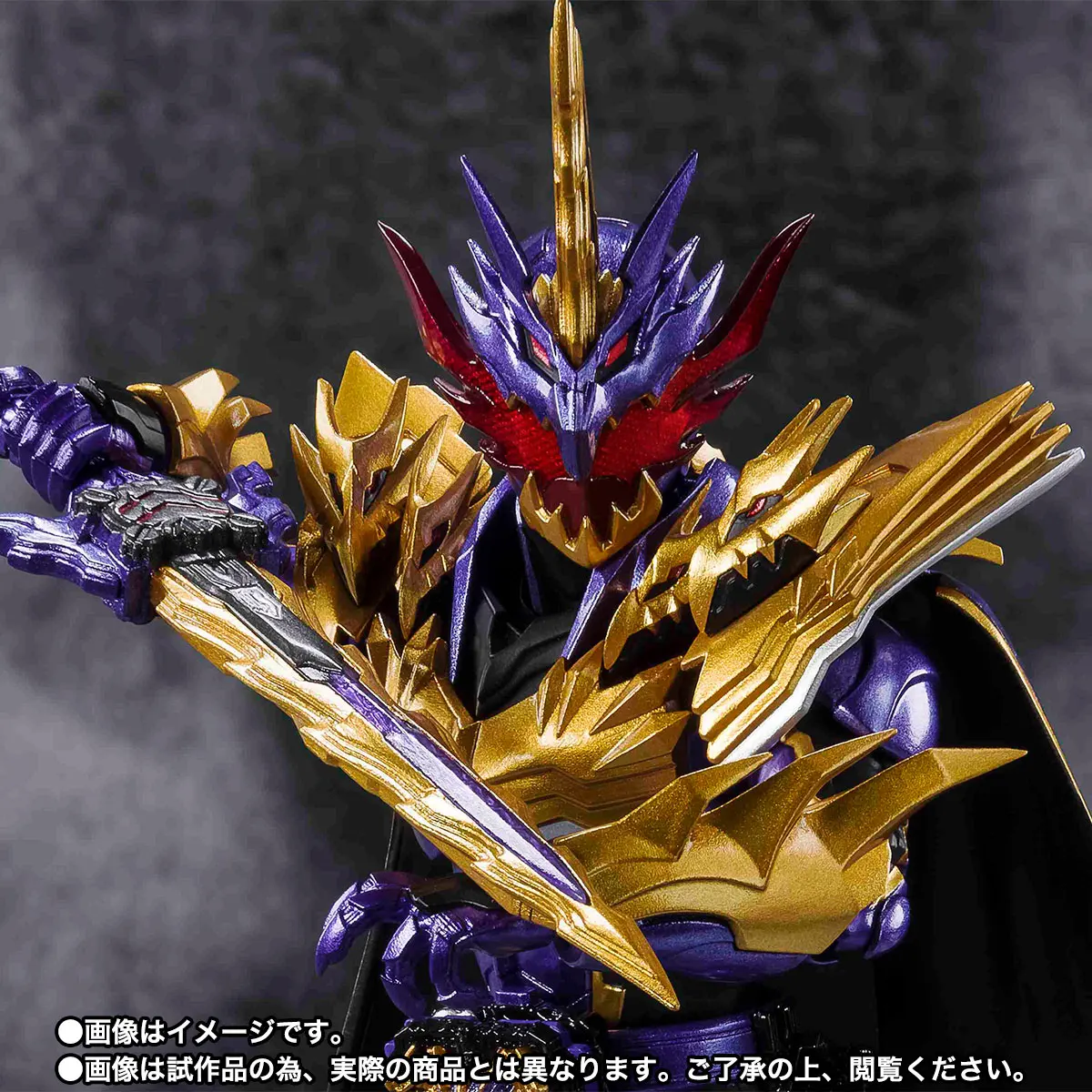 Фото Оригинальная фигурка Bandai из ПВХ SHF Kamen Rider, аниме-фигурка Calibur Saber, декоративные игрушки для мальчиков, подарок для детей, коллекционные модели... №4