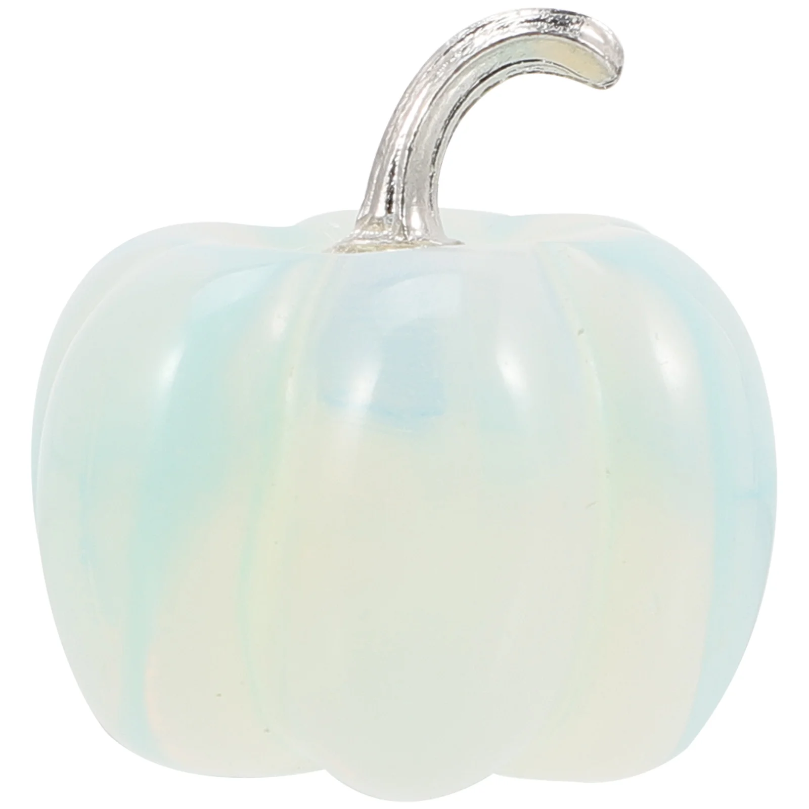 

Pumpkin Crystal Glass Decor Statue Figurine Ornament Stones Sculpture Pumpkins Artificial Small Fruit Chakra Blown Hand