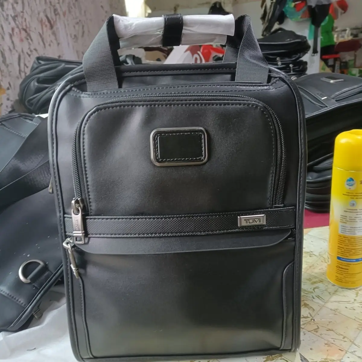 Tumi Alpha 3 Men's Business Leisure Travel Crossbody Bags Designer Bag Backpack Business Bag Leather Bag