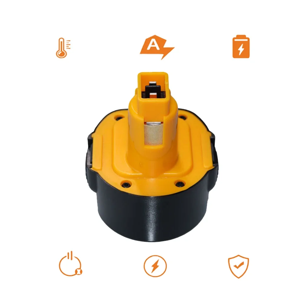 Аккумулятор 9 6 В 4 8 Ач для Dewalt DE9036 DE9061 DE9062 DW9060 DW9061 DW9062 EZWA 29 DW050 DW909K