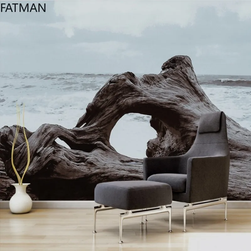 

Бумаги FATMAN на заказ, домашний декор, 3D Роспись, Ретро стиль, Старое дерево, корень, для фотографий, дропшиппинг