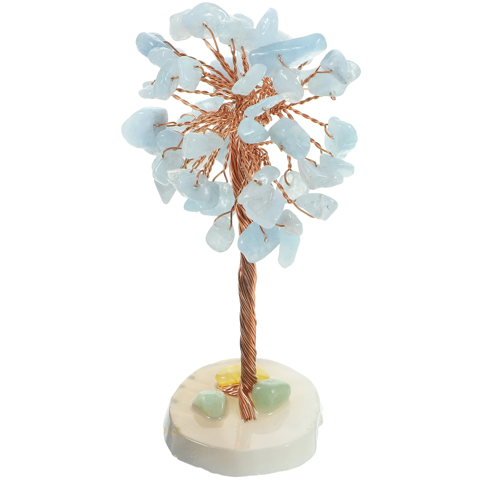 

Crystal Tree Ornaments Desktop Adornment Office Craft Decor Delicate Living Room Decoration Tabletop Home Exquisite