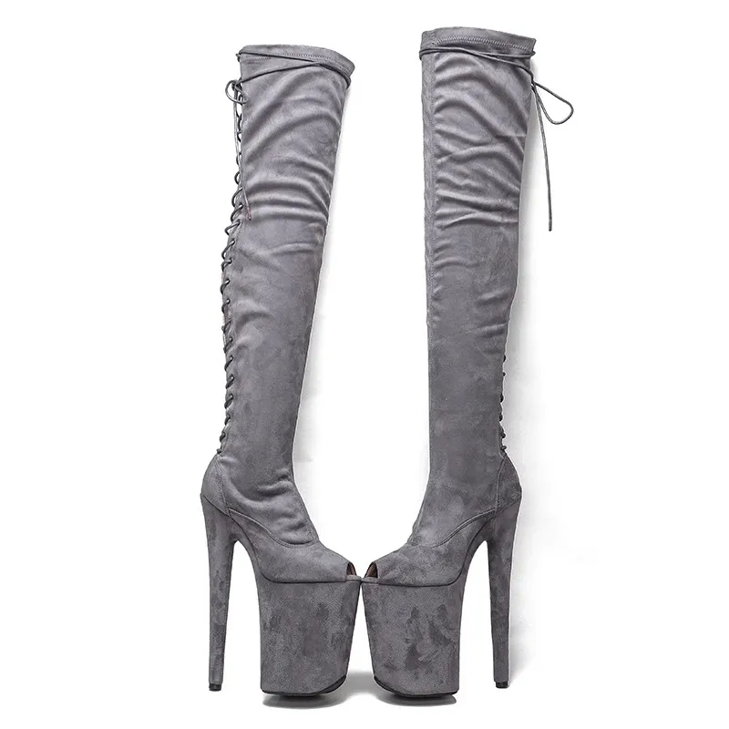 Auman Ale/Новинка 23 см/9 дюймов замшевые пикантные экзотические вечерние женские