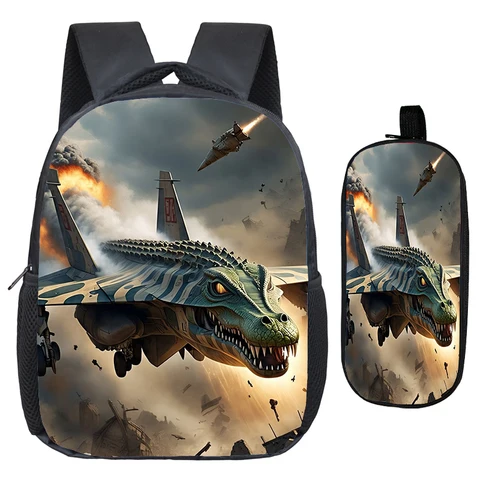 Итальянский рюкзак Brainrot для мальчиков и девочек, балерина, капучиcina, мультяшная сумка для книг, школьная сумка для малышей, детского сада, сумка-карандаш