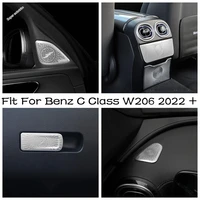 pillar a audio speaker tweeter decor cover car door loudspeaker trim sticker interior for mercedes benz c class w206 2022 2023