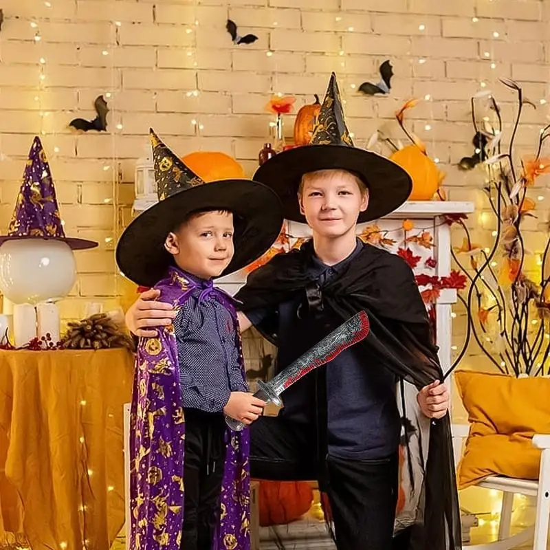 Креативное искусственное кровавое оружие на Хэллоуин нож топор пила ужаса