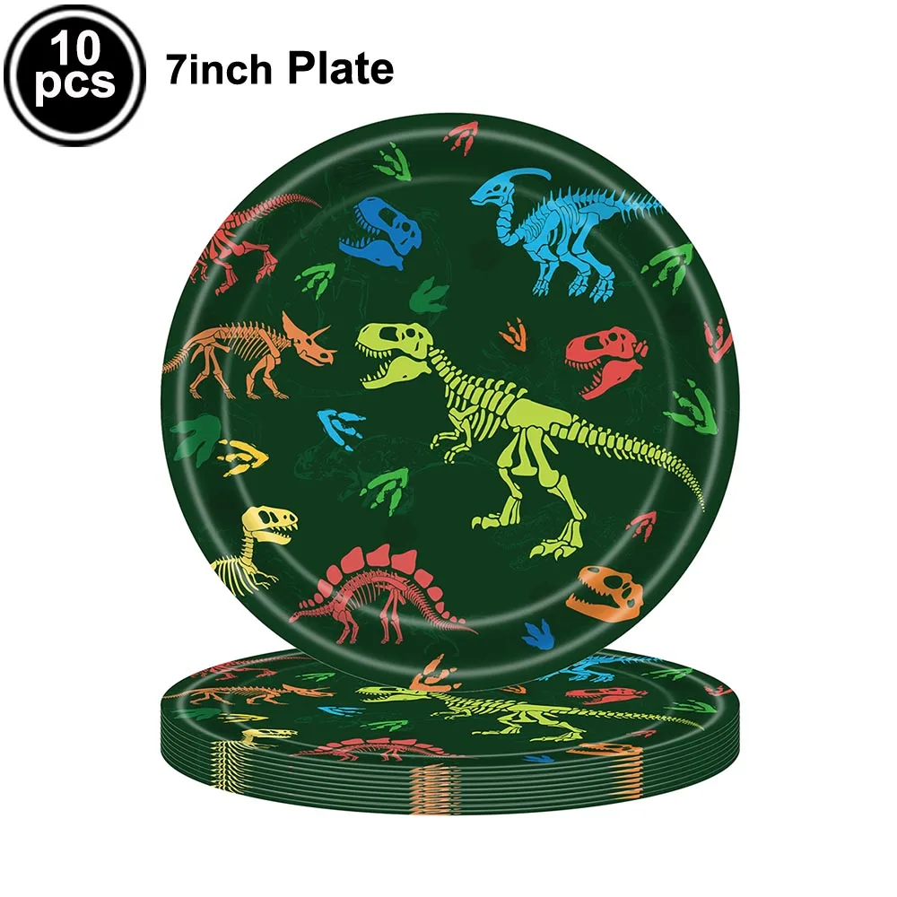 

Одноразовая посуда на тему динозавров PartiesTour