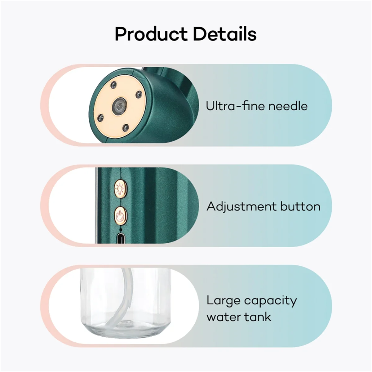 Мини-аэрозольный распылитель для лица увлажнитель увлажняющий небулайзер