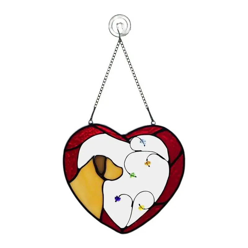 

Heart Suncatchers Window Hangings Rainbow Maker Sun Catcher Handcrafted Window Hangings Decor Creative Hangings For Balcony Door