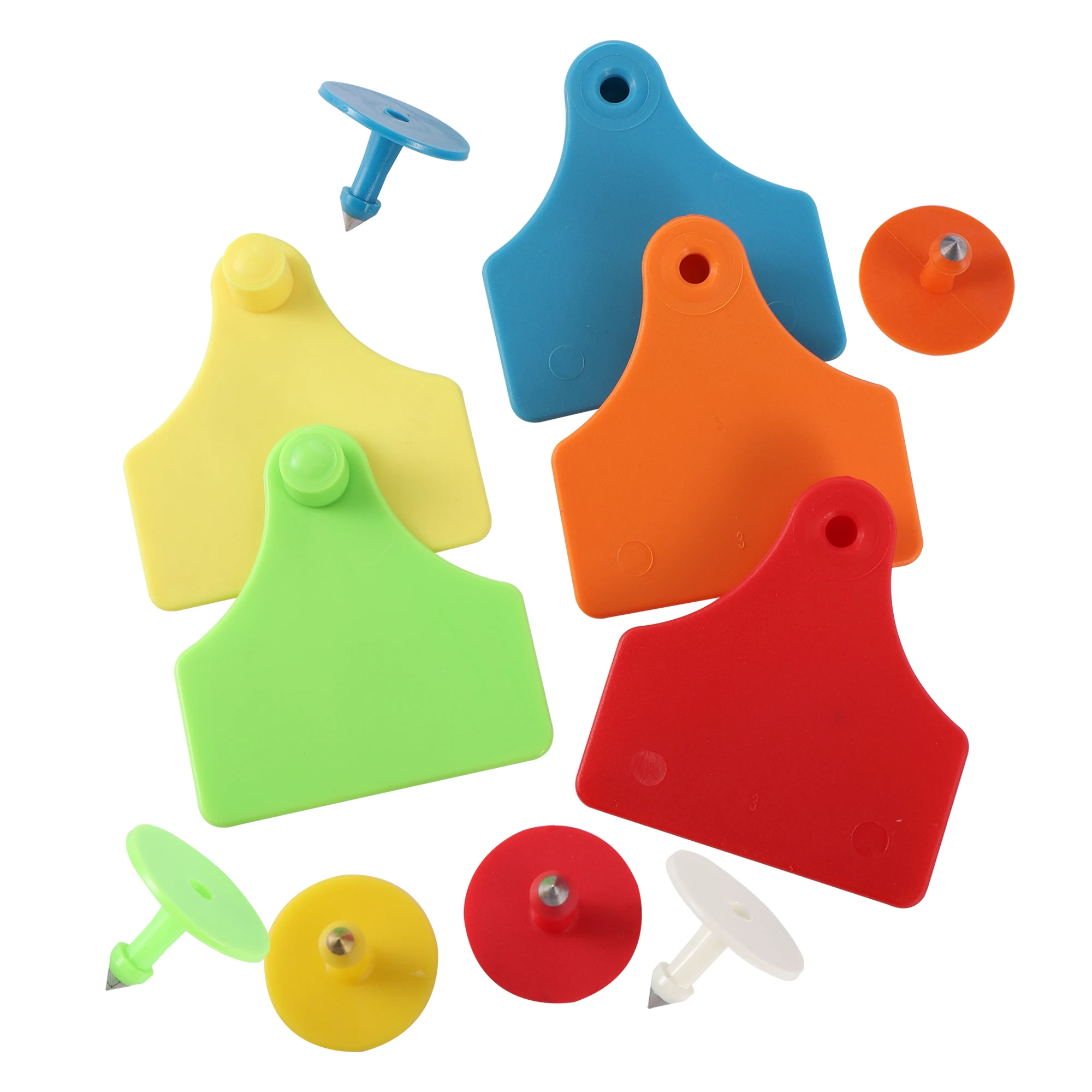 Свиньи, рогатый скот, овцы с идентификацией животных, Ушная бирка без слов, икры, Ушная бирка из ТПУ, материал для домашнего скота «сделай сам», этикетка для животных 65x60 мм