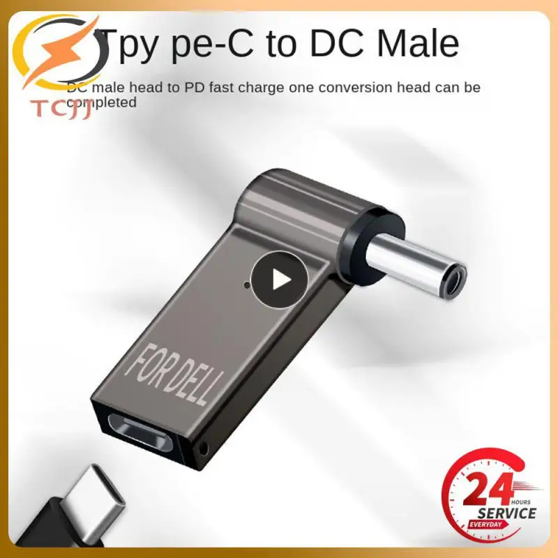 

1~8PCS USB Type C Fast Charging Adapter Plug Connector Universal USB C Laptop Charger Converter for Dell Asus Hp Acer