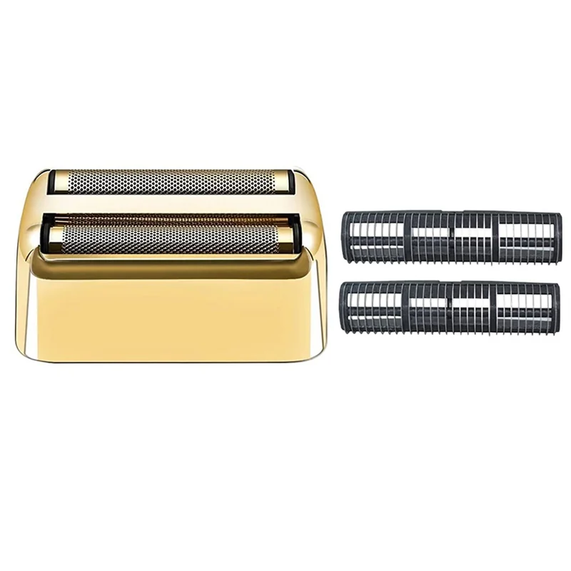 

Shaver Replacement Foil and Cutters for BaBylissPRO Double FXFS2 Metal Shaver Foil Replacement Gold