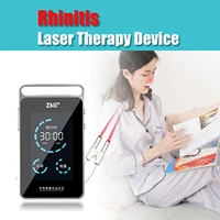 rhinitis laser therapy device 650nm infrared laser nasal care home physiotherapy for rhinitis sneezing itchy nose