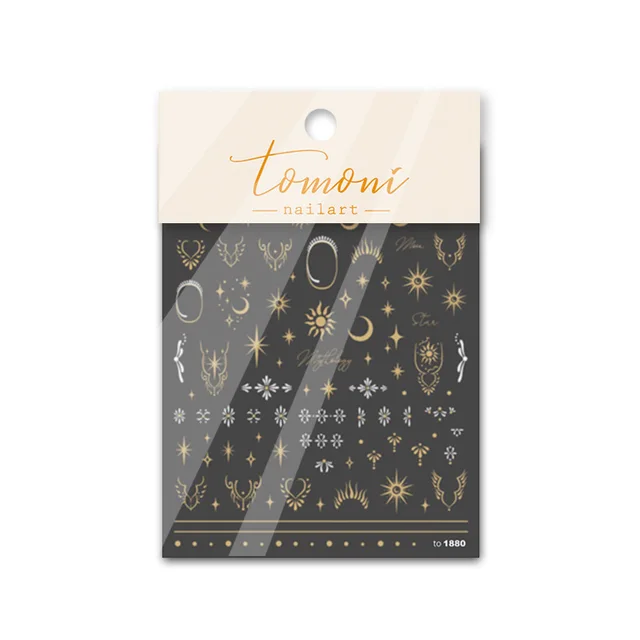 Sailor Moon Gold And Silver Sun Moon Star Totem New Bronzing High Quality  Adhesive Design Stickers Nail Art Decoration | АлиЭкспресс