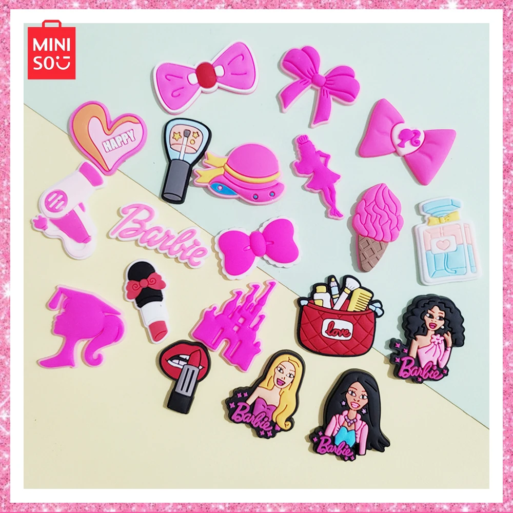 Новинка 2024 клейкий крем Miniso с отверстиями для Барби цветок самостоятельной