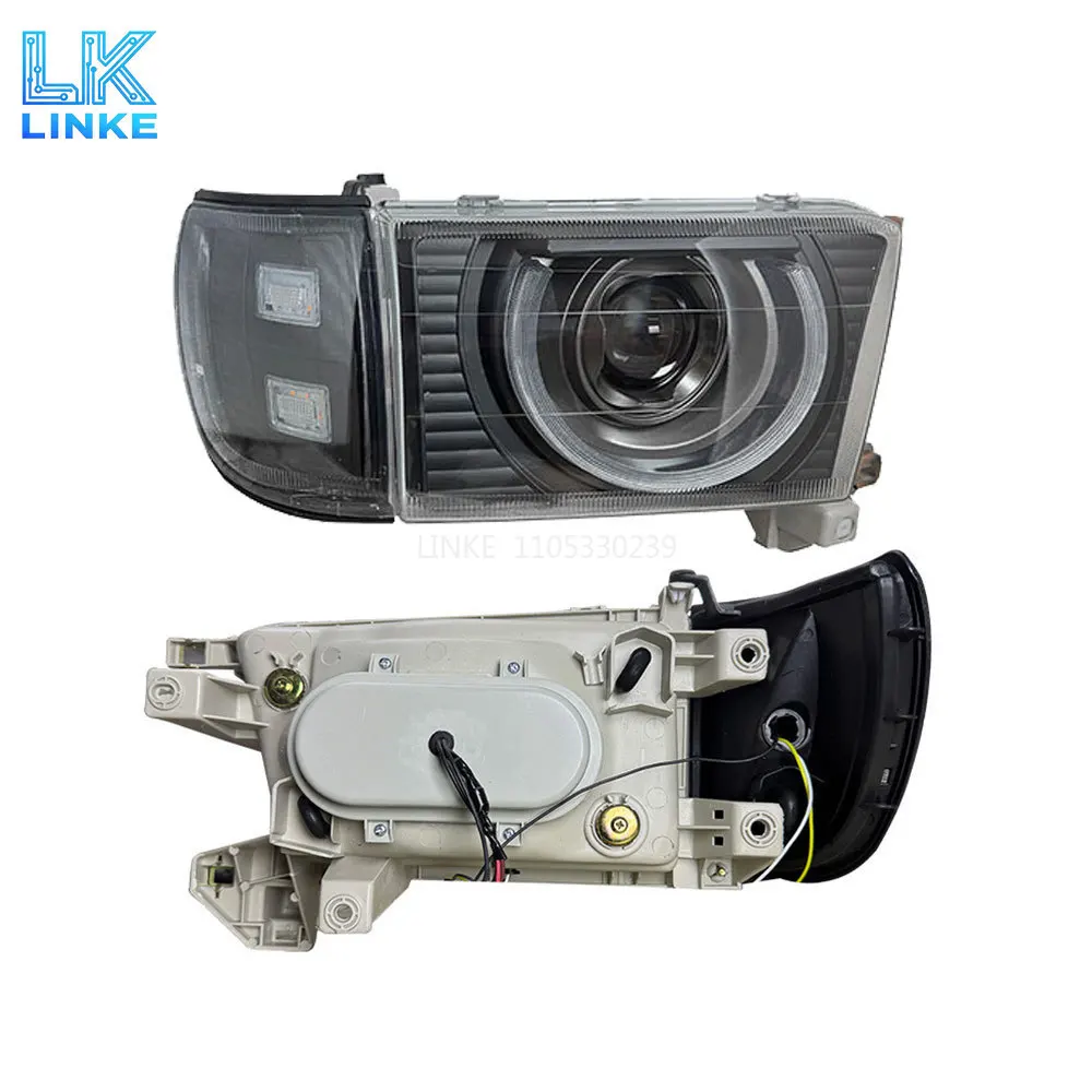 Фото Пара светодиодных фар LINKE для Toyota Hilux Surf KZN185 1996-2000 годов выпуска №1