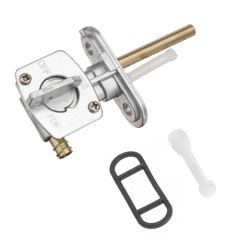 

1 компл. Мотоциклетный Бензобак Petcock, кран, клапан, переключатель, насос для Kawasaki KDX200 KDX220 KDX250, металлический пластик