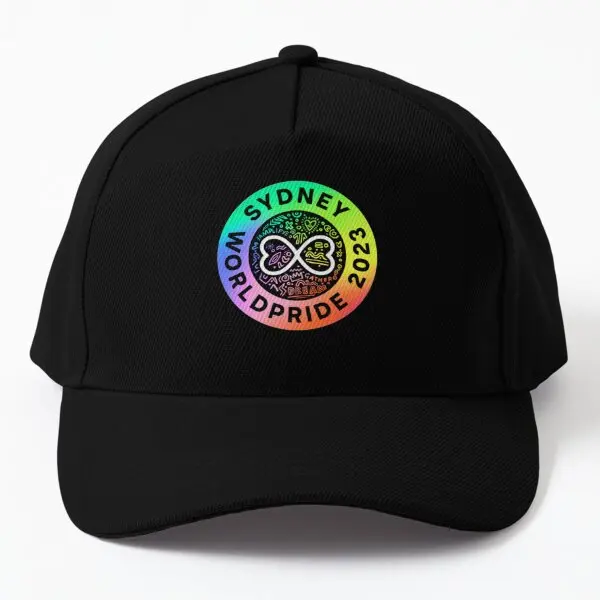 

Worldpride Sydney 2023 Swp Black Baseball Cap Hat Casquette Bonnet Hip Hop Boys Solid Color Women Sun Fish Casual Mens Printed