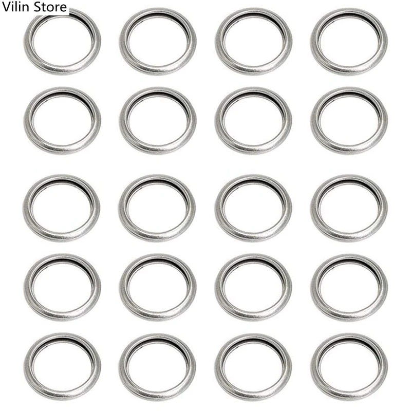 

M16 Oil Drain Plug Gaskets Crush Washers Sealing Rings 803916010 for Outback Crosstrek Forester WRX BRZ Impreza (20 Pcs)