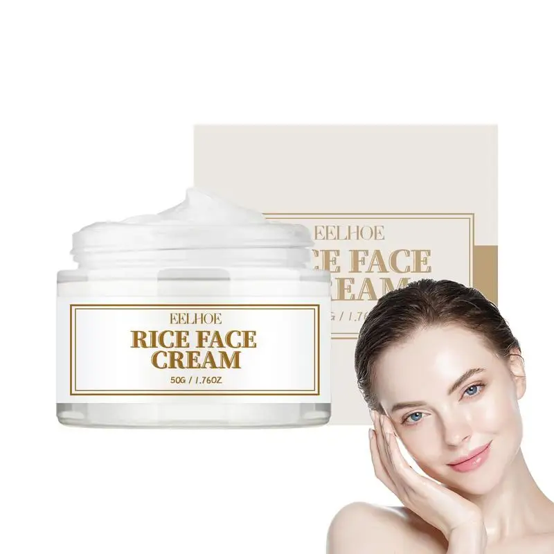 

Крем рисовый увлажняющий и увлажняющий, восстанавливает кожу