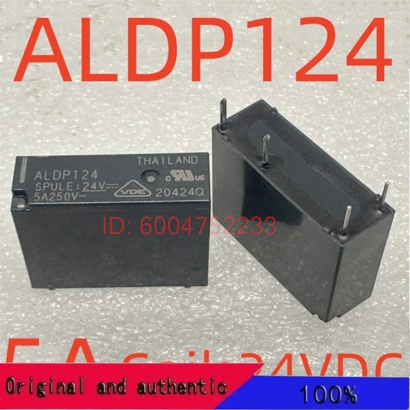 Фото 10 шт. новые реле ALD105 ALD112 ALDP112 ALD124 ALDP124 (46F1-3A/5A) 4-контактные №3