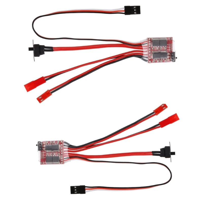 

1 Piece/2 Pieces Remote Control Model Car Brushed ESC for Car Toy Upgrade Accessories Fine Material