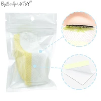 cotton disposable eyelash extension patch sticker for removing eyelashes eye pads patches for makeup tool