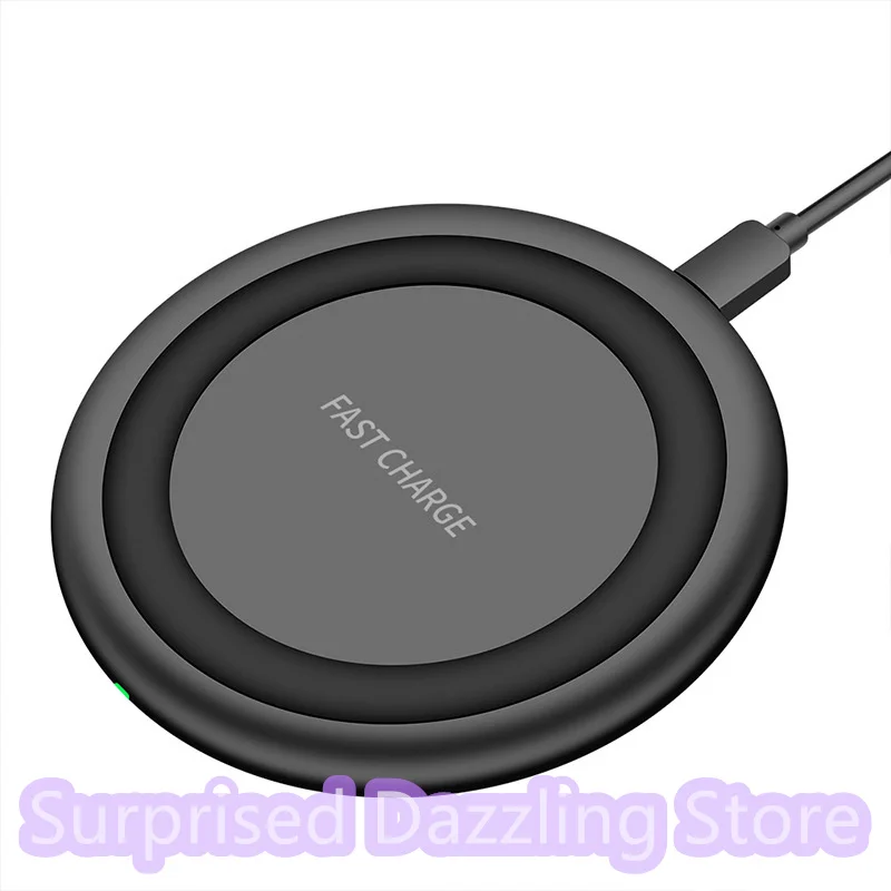 

Wireless Charger 10W Max Fast Wireless Charging Pad Compatible with iPhone 13 12 11Pro Max Samsung S22 S21 S20 S10 AirPods Pro