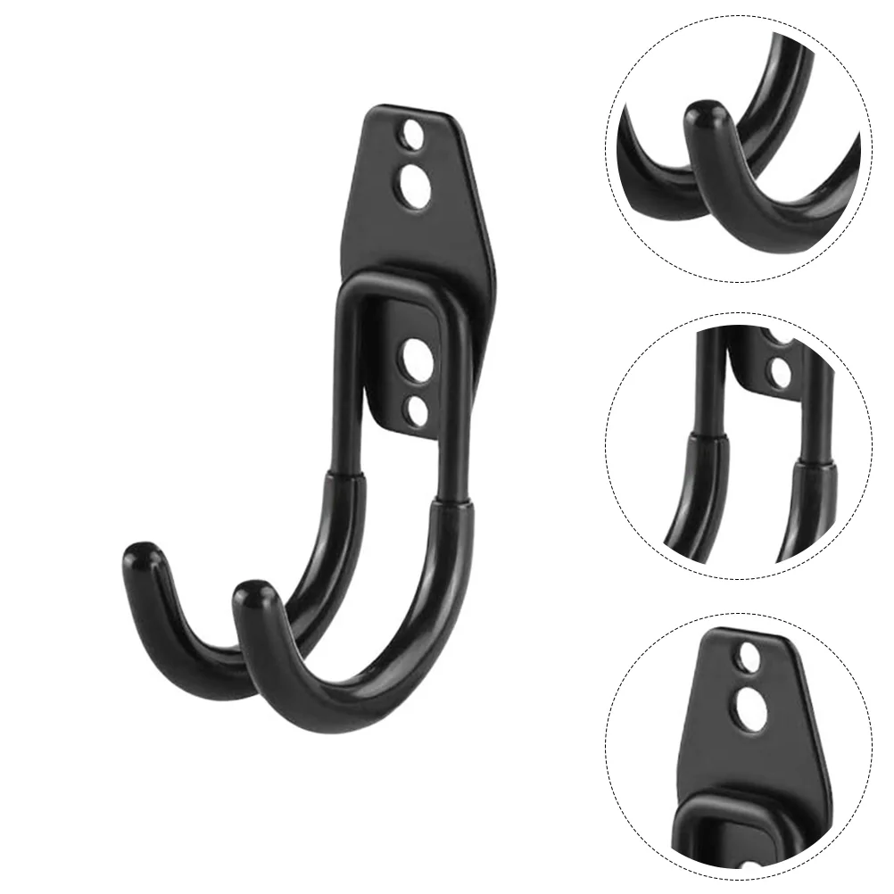 

2Pcs Garage Hook Wall Mounted Utility Hook Heavy Duty Garage Storage Hook Garden Tool Hanger Garage Organizer for Ladders Bike