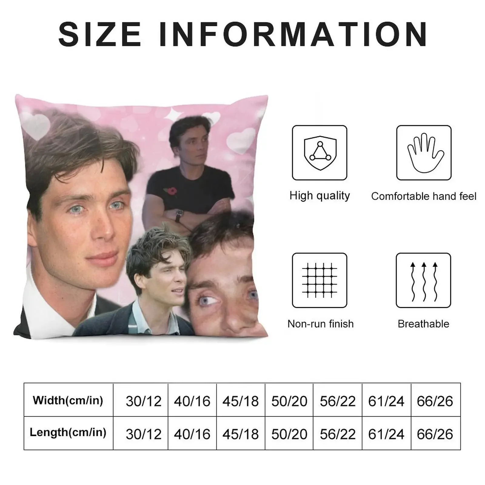 Cillian Murphy Girl DInner декоративная подушка подушки декор для дома новогодняя