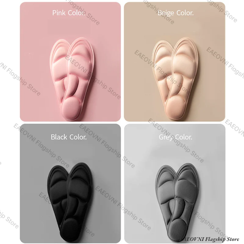 5D Massage Memory Foam Insoles For Shoes Sole Breathable Cushion Sport Running Insoles For Feet Orthopedic Insoles Plantillas