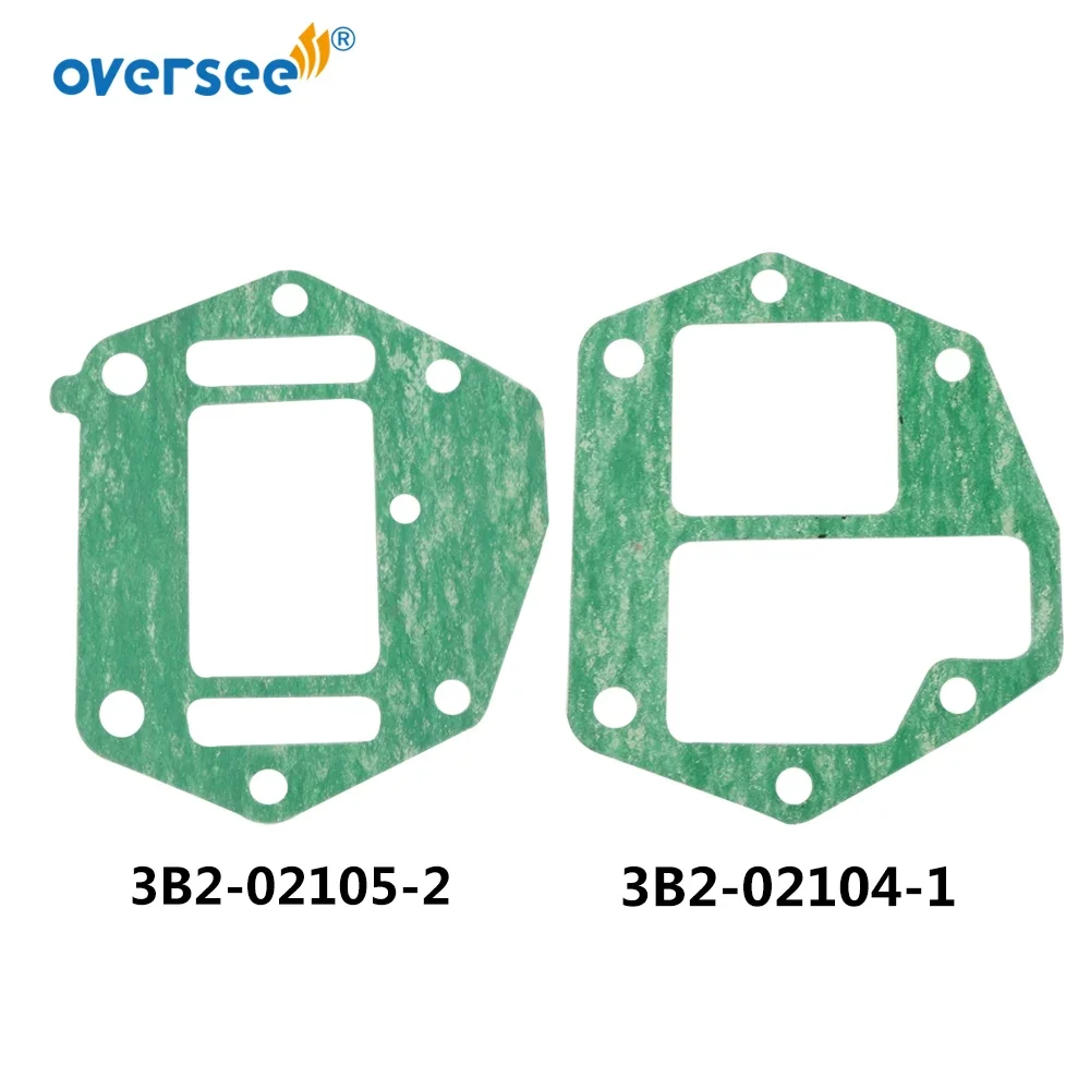 Комплект прокладок 3B2-02105 и 3B2-02104 для подвесного мотора Tohatsu Hangkai Hidea 2T 10HP 9 8HP Mercury