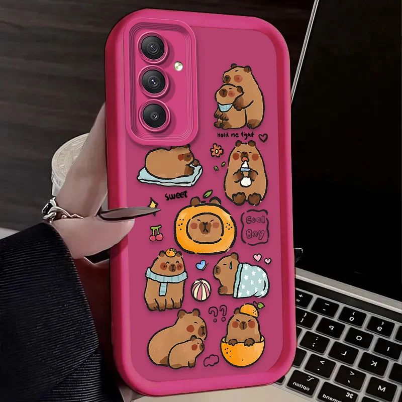 Cute T-TotoroS Case for Samsung Galaxy A35 A55 A15 A25 A16 A06 A05 A05S A24 A13 A23 A12 A22 A32 A52 A71 A51 4G Silicone Cover