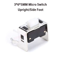 2040100pcs side foot 365mm micro switch tact switch key switch vertical electronic switch electronic components