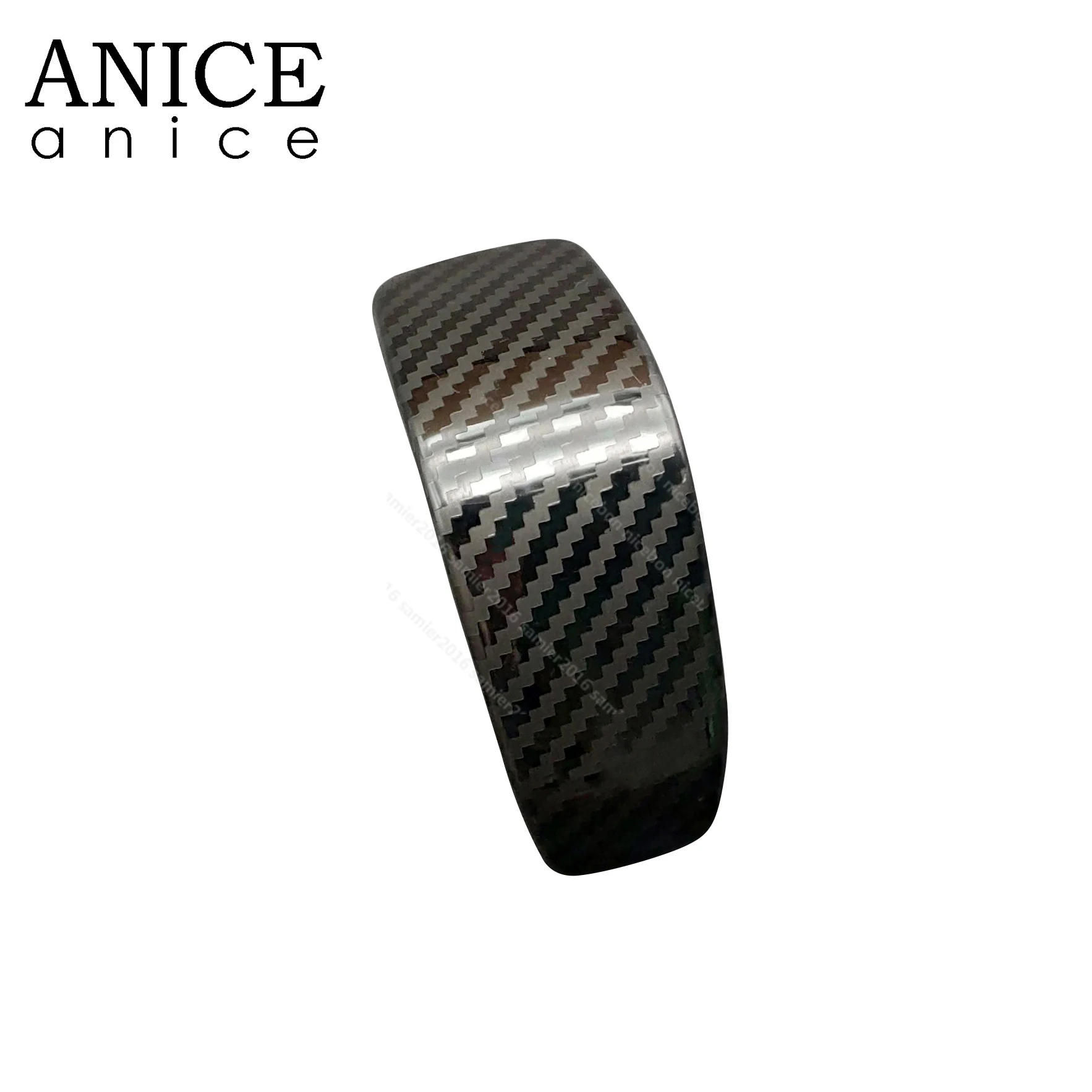 Декоративная Ручка рычага переключения передач из углеродного волокна для Ford