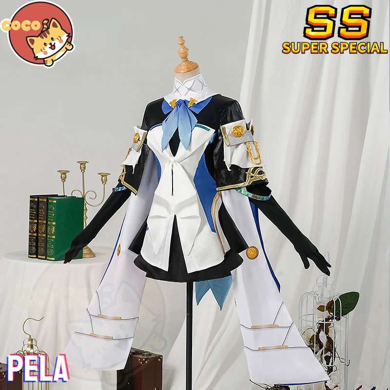 

Pela Cosplay Costume Honkai Star Rail Game Cos Star Rail Pela Cosplay Pelageya Sergeyevna Costume and Cosplay Wig CoCos-SS