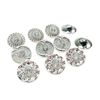 hl 20pcs40pcs 18mm overcoat buttons plating buttons shank diy apparel sewing accessories