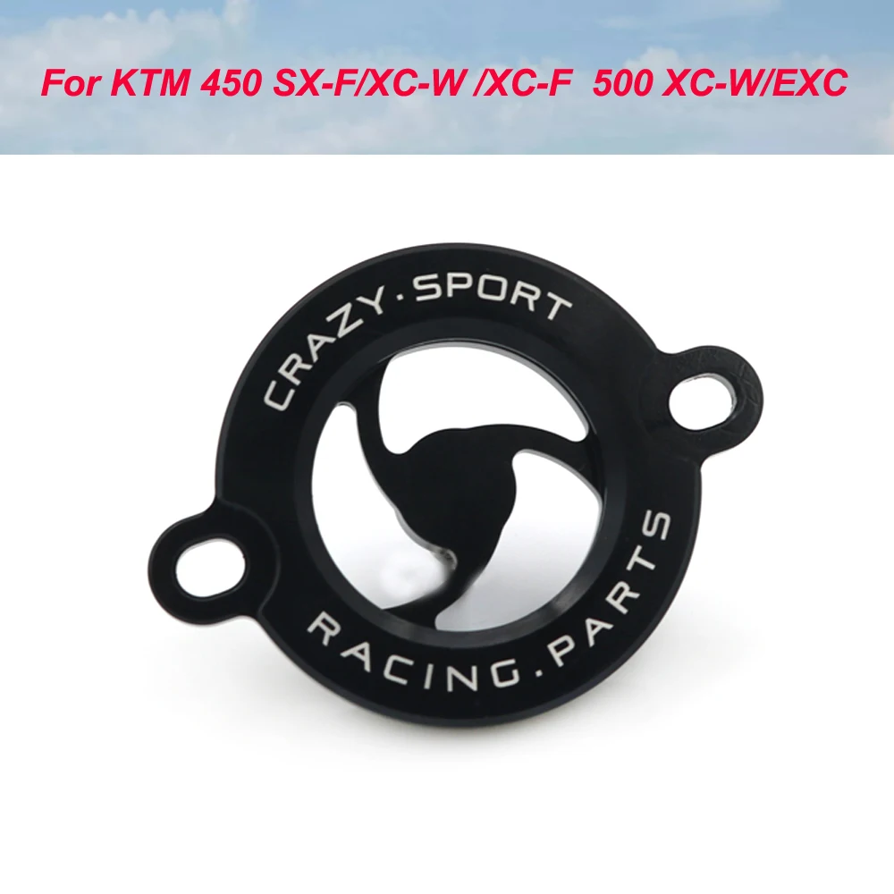 

Для KTM 450 SXF XCW XCF 500 EXC шестидневный масляный фильтр двигателя, прозрачная крышка мотоциклетной крышки