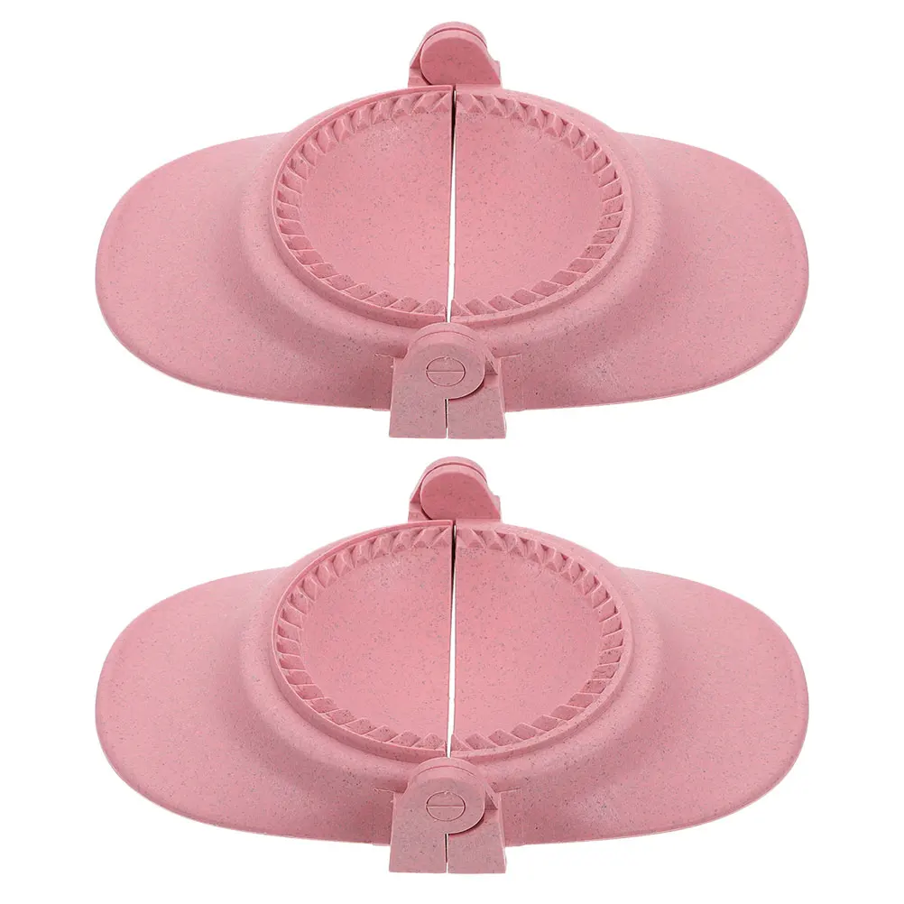 

2Pcs DIY Dumpling Mold Dumpling Wrapper Practical Dumpling Wrapper Molds Wheat Straw Dumpling Mold Kitchen Accessories