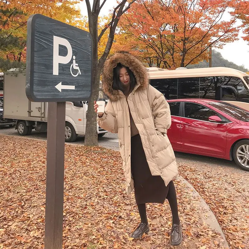 Winter Women's Cold Coat Parkas Super Hot Coats Hooded Long Padded Jacket Jacket Loose Fashion Cheap Wholesale Women's Clothing