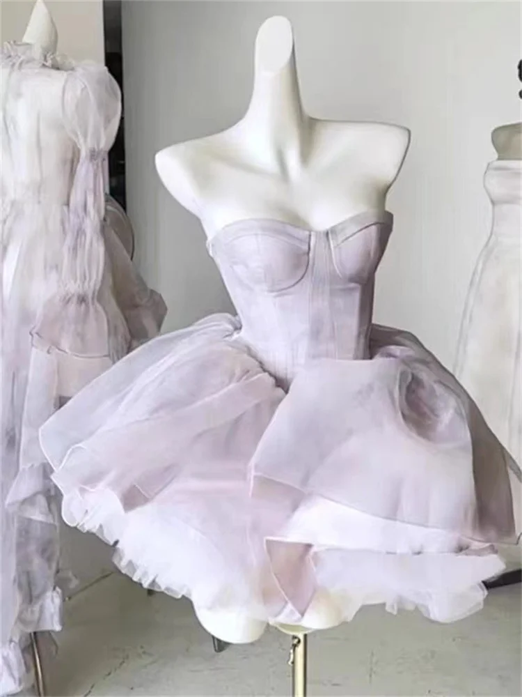 

Light Luxury Socialite French Unique Super Fairy Heavy Industry Lace Temperament Self-cultivation Inner Dress